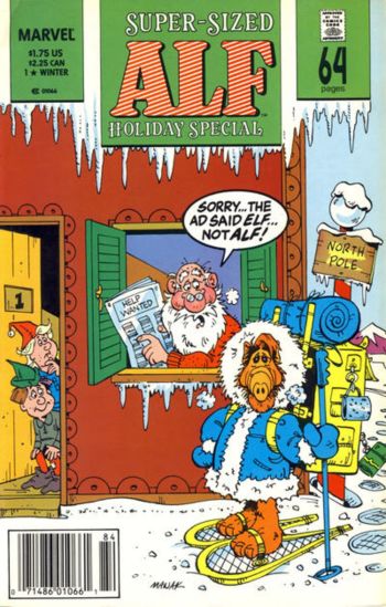 Image of ALF Holiday Special #1 Newsstand Edition (1988) VF/NM 9.0