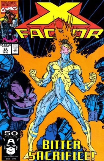 Image of X-Factor #68 Direct Edition (1991) NM- 9.2