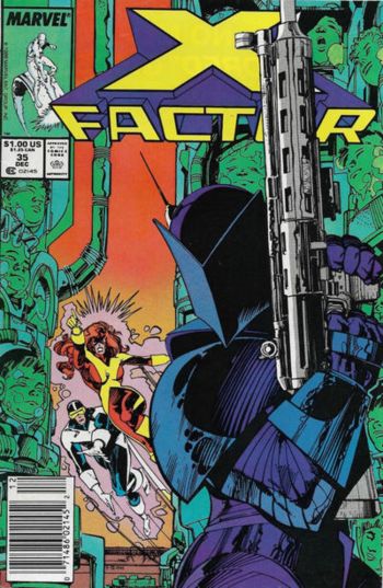 Image of X-Factor #35 Newsstand Edition (1988) VF/NM 9.0