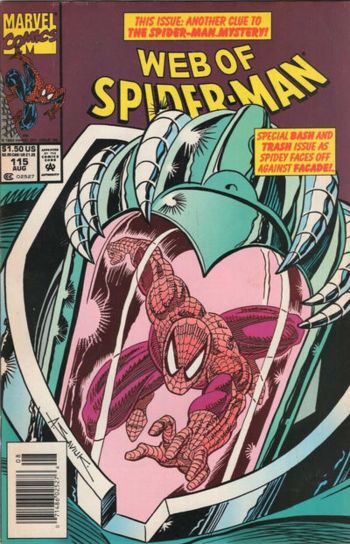 Image of Web of Spider-Man #115 Newsstand Edition (1994) NM- 9.2