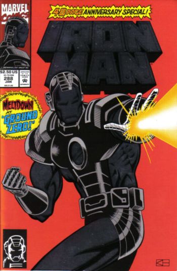 Image of Iron Man #288 Direct Edition (1992) NM- 9.2