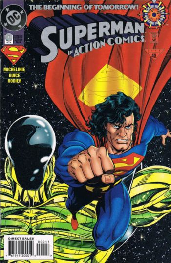 Image of Action Comics #0 Direct Edition (1994) NM- 9.2
