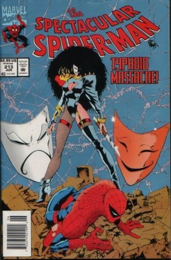 Image of The Spectacular Spider-Man #213 Direct Edition - Standard (1994) NM- 9.2