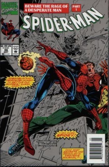 Image of Spider-Man #46 Metallic Ink Cover (1994) NM- 9.2