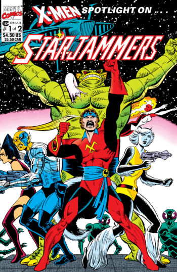 Image of X-Men Spotlight on... Starjammers #1 (1990) NM- 9.2