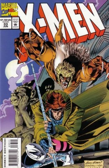 Image of X-Men #33 Direct Edition (1994) NM- 9.2