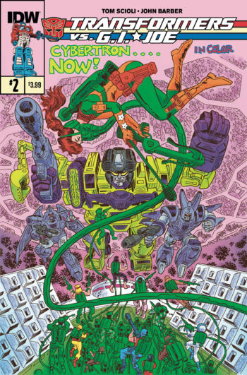Image of The Transformers vs. G.I. Joe #2 (2014) NM+ 9.6
