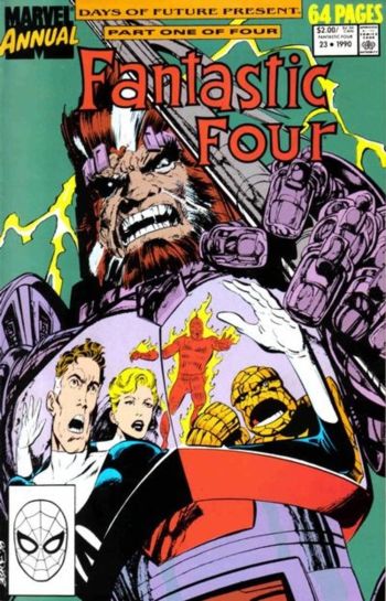 Image of Fantastic Four Annual #23 Direct Edition (1989) NM- 9.2