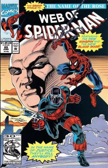 Image of Web of Spider-Man #89 Direct Edition (1992) NM- 9.2