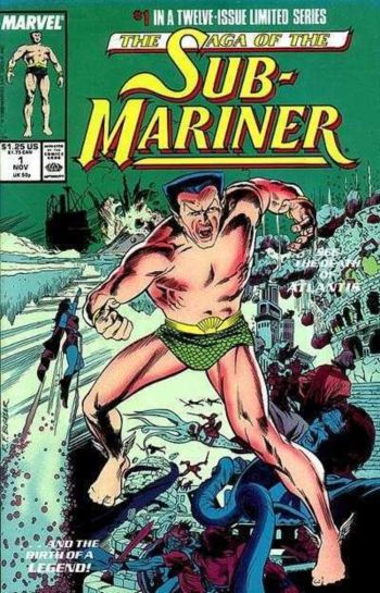 Image of Saga of the Sub-Mariner #1 (1988) VF/NM 9.0
