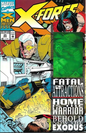 Image of X-Force #25 Newsstand Edition (1993) NM- 9.2