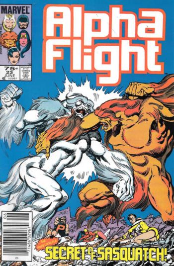 Image of Alpha Flight #23 Canadian Variant (1985) VF/NM 9.0