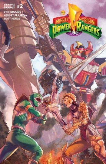 Image of Mighty Morphin Power Rangers #2 Cover A (2016) NM+ 9.6