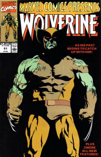 Image of Marvel Comics Presents #51 Direct Edition (1990) NM- 9.2