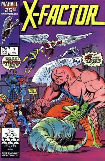 Image of X-Factor #7 Direct Edition (1986) VF/NM 9.0