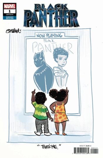 Image of Black Panther #1 Beland Cover (2018) NM+ 9.6
