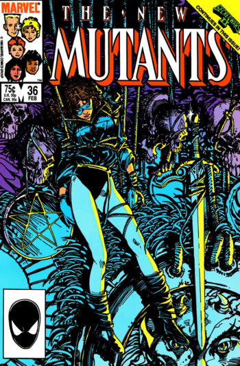 Image of The New Mutants #36 (1986) VF/NM 9.0