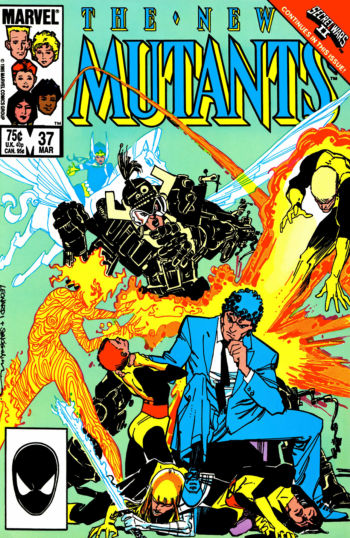 Image of The New Mutants #37 (1986) VF/NM 9.0