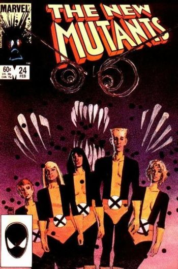 Image of The New Mutants #24 (1985) VF/NM 9.0