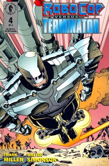 Image of RoboCop versus The Terminator #4 (1992) NM- 9.2