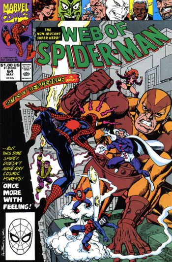 Image of Web of Spider-Man #64 (1990) NM- 9.2