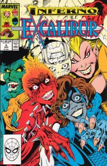 Image of Excalibur #6 (1989) VF/NM 9.0