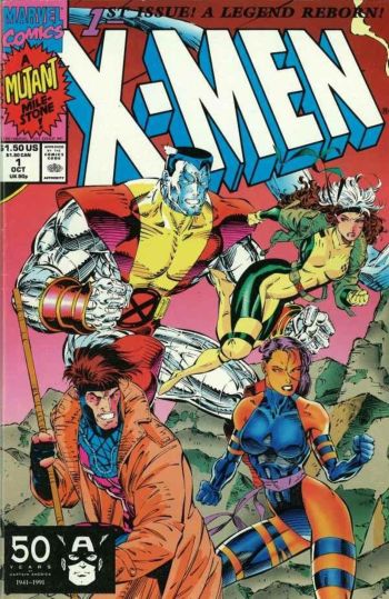 Image of X-Men #1 Colossus and Gambit Cover (1991) NM- 9.2