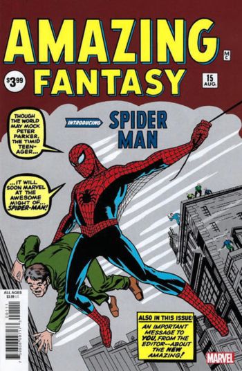 Image of Amazing Fantasy #15: Facsimile Edition (2019) NM+ 9.6