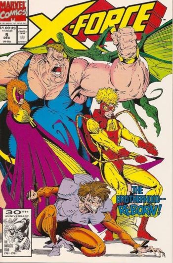 Image of X-Force #5 Direct Edition (1991) NM- 9.2 Copy 2