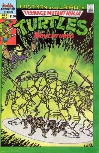 Image of Teenage Mutant Ninja Turtles Adventures #3 (1989) VF/NM 9.0