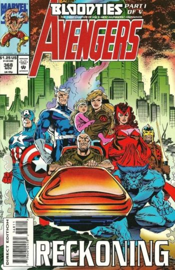 Image of The Avengers #368 (1993) NM- 9.2