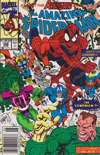 Image of The Amazing Spider-Man #348 (1991) NM- 9.2