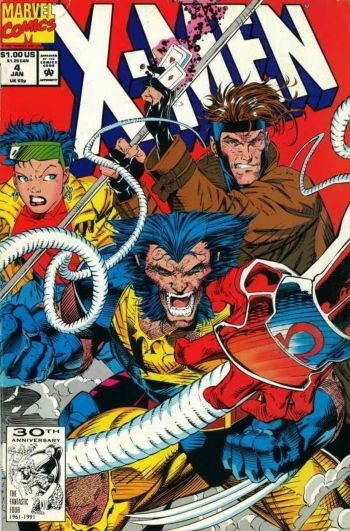 Image of X-Men #4 Direct Edition (1992) NM- 9.2