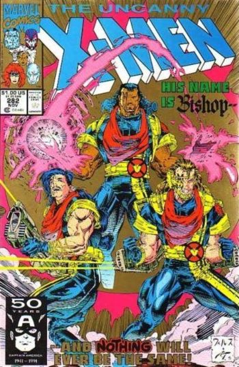 Image of The Uncanny X-Men #282 Second Print Cover (1991) NM- 9.2
