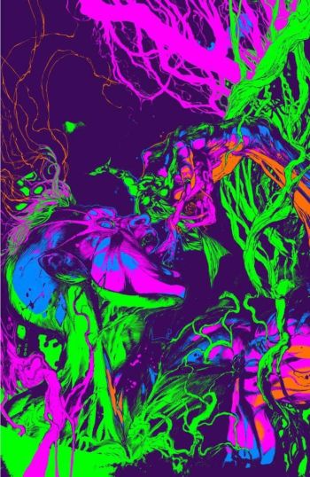 Image of Knight Terrors #1 Reis Neon Cover (2023) NM/MT 9.8