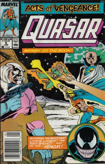 Image of Quasar #6 Newsstand Edition (2025) NM- 9.2