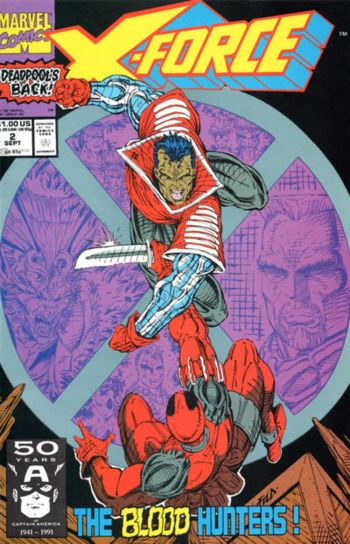 Image of X-Force #2 Direct Edition (1991) NM- 9.2