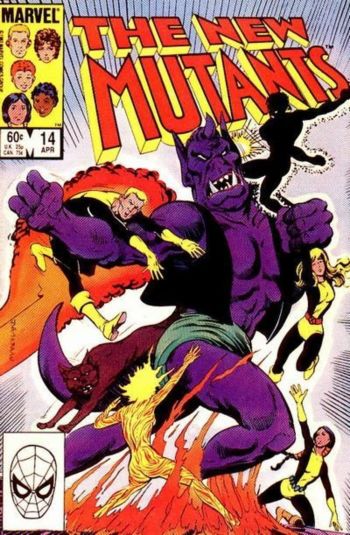 Image of The New Mutants #14 (1984) VF/NM 9.0