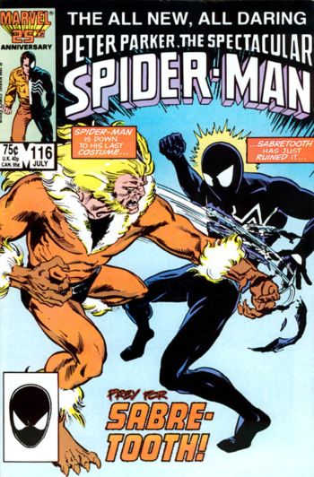Image of The Spectacular Spider-Man #116 (1986) VF/NM 9.0