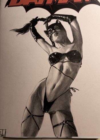 Image of Catwoman Sketch Cover