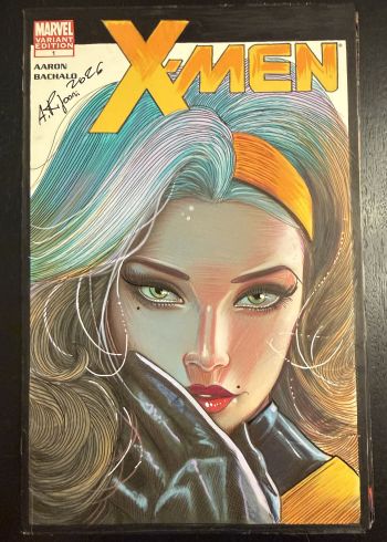 Image of X-Men Variant Cover Rogue Sketch by Aurelio Rigoni