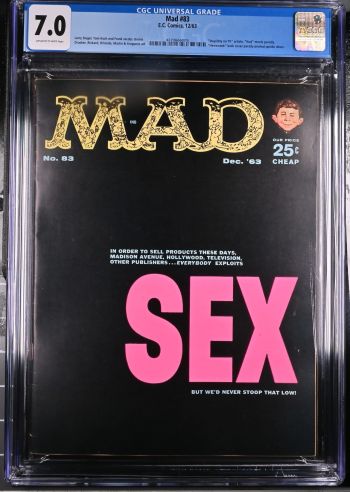 Image of Mad #83 CGC 7.0