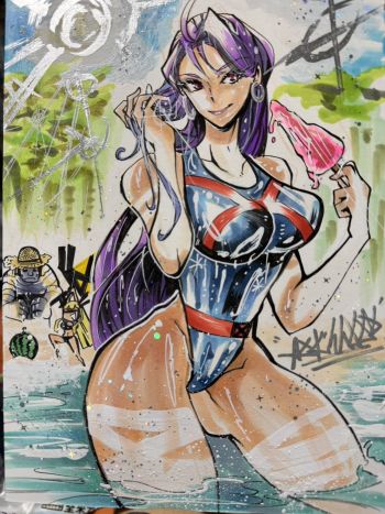 Image of Psylocke Swimsuit by Shogo Aoki