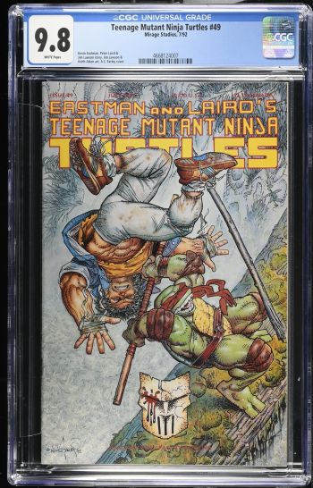 Image of Teenage Mutant Ninja Turtles #49 CGC 9.8