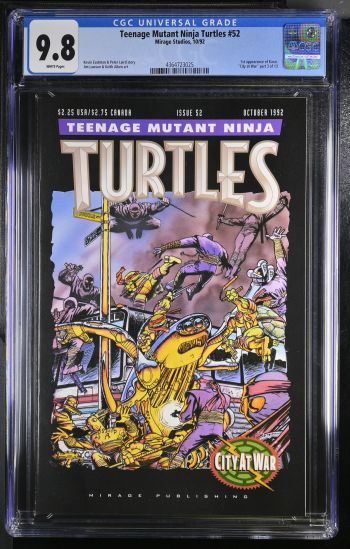 Image of Teenage Mutant Ninja Turtles #52 CGC 9.8