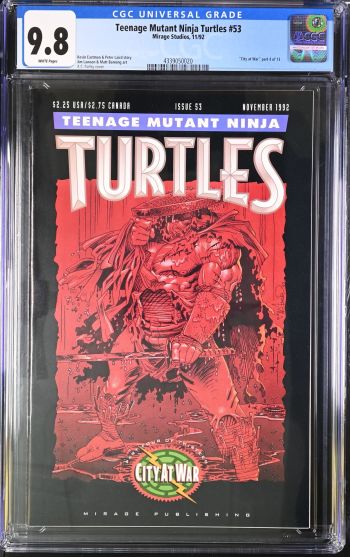 Image of Teenage Mutant Ninja Turtles #53 CGC 9.8