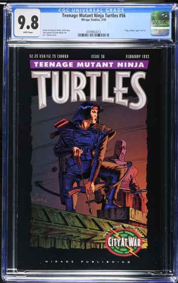 Image of Teenage Mutant Ninja Turtles #56 CGC 9.8