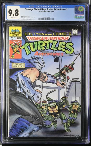 Image of Teenage Mutant Ninja Turtles Adventures #2 CGC 9.8