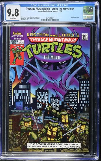 Image of Teenage Mutant Ninja Turtles The Movie #nn CGC 9.8