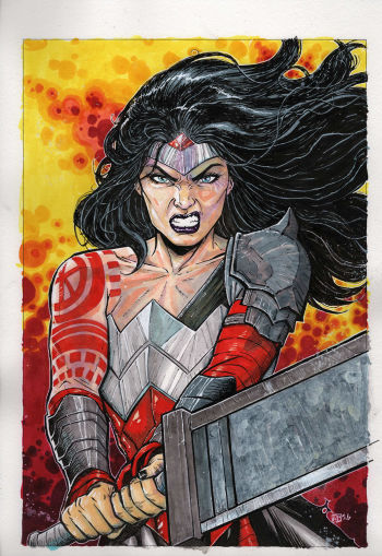 Wonder Woman Original Art | Raremarq